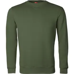 FWRD Basic Crew Neck Sweater Olive Front